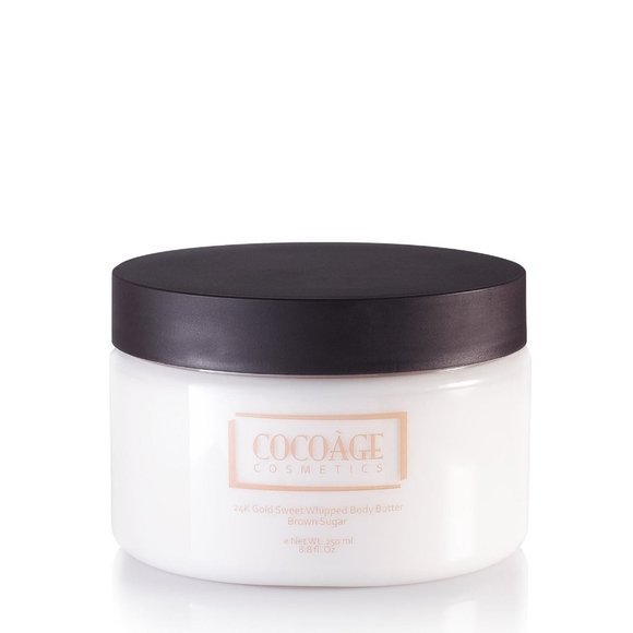 Cocoàge 24K Gold Sweet Whipped Body Butter-Brown sugar-8.8 oz /250 ml-NEW-SEALED - Picture 1 of 1
